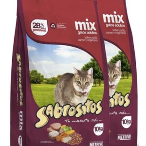 Alimento para gatos Sabrositos 28% proteínas - balanceado