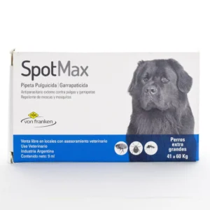 Pipeta Spot Max x 9 cc H 41 a 60 kg - antiparasitario externo