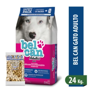 Belcan perros adultos - vista del envase